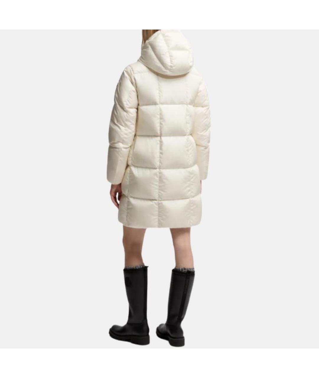 MONCLER Белый пуховик, фото 3
