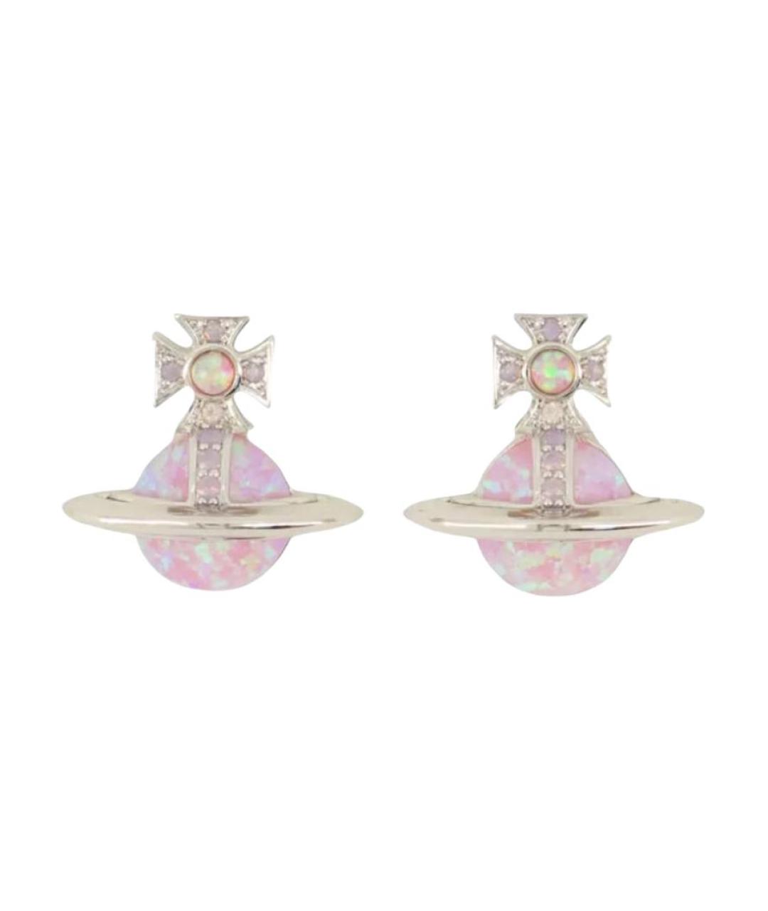 VIVIENNE WESTWOOD Серебряные латунные серьги, фото 3