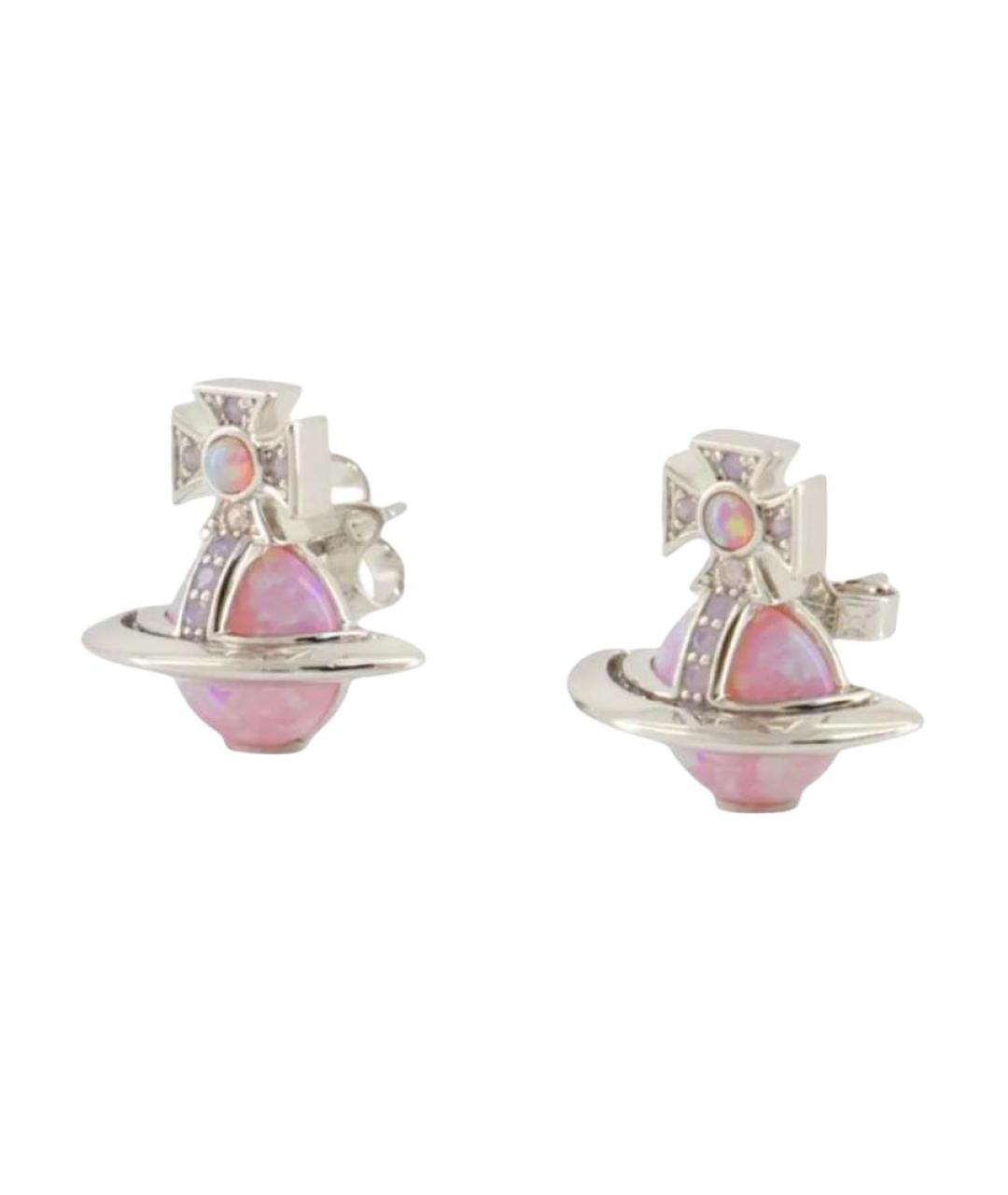 VIVIENNE WESTWOOD Серебряные латунные серьги, фото 2