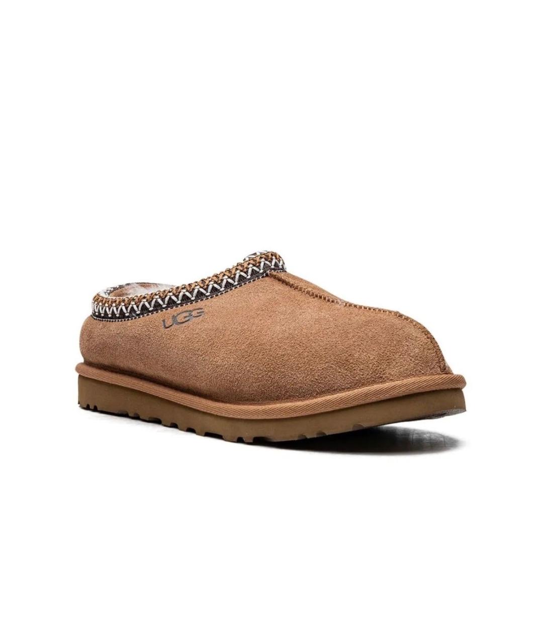UGG AUSTRALIA Коричневые замшевые низкие ботинки, фото 2