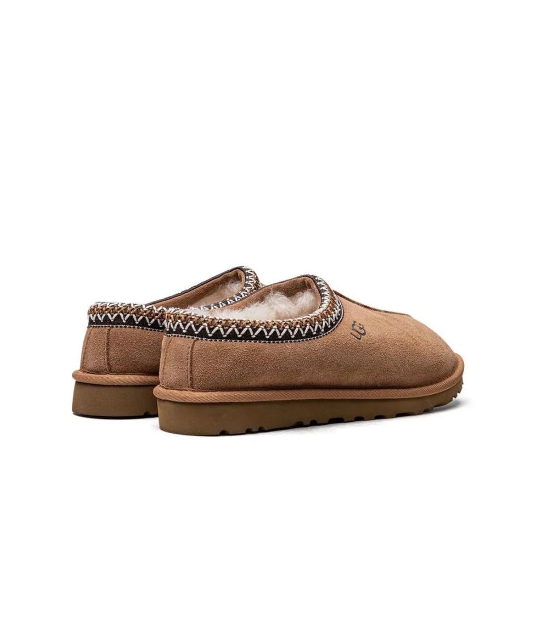 UGG AUSTRALIA Коричневые замшевые низкие ботинки, фото 3