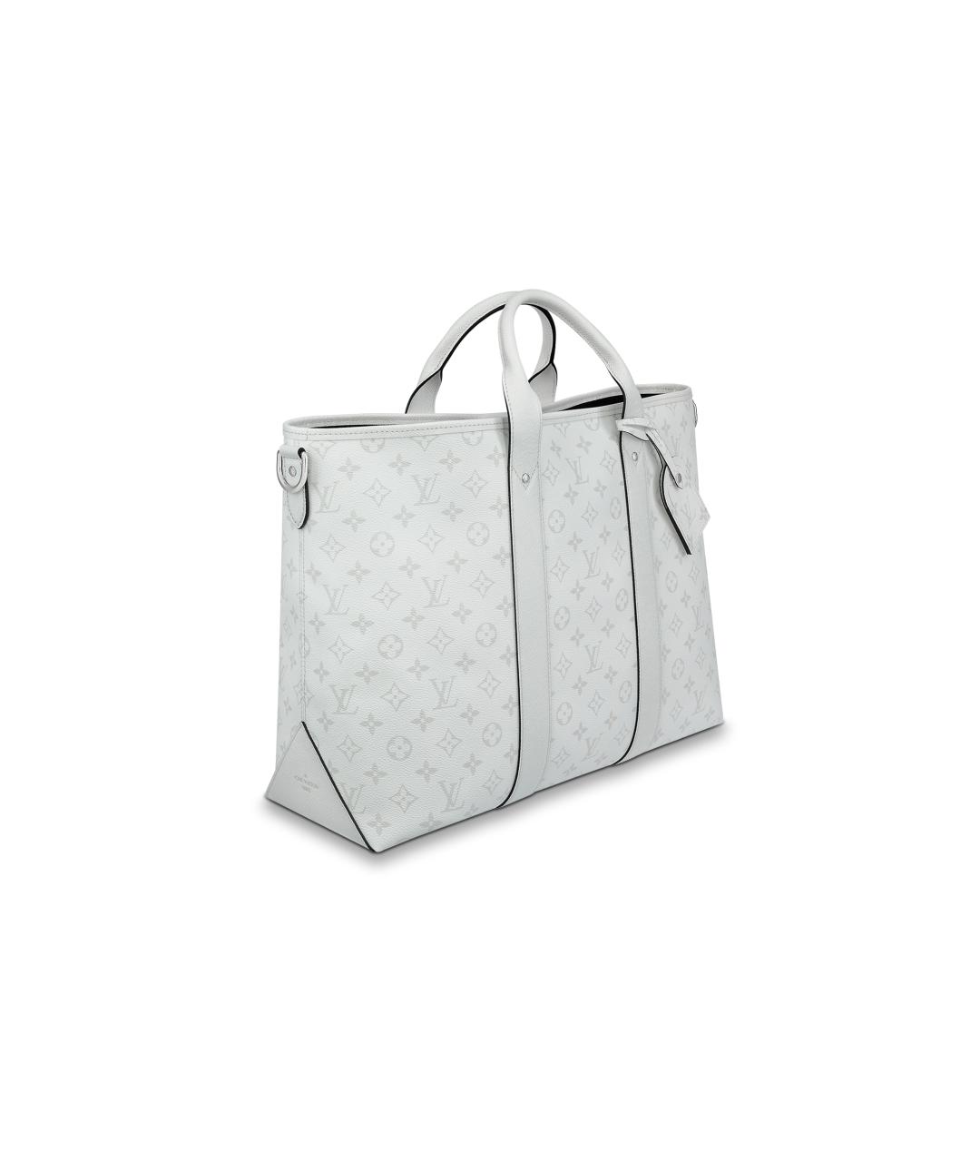 LOUIS VUITTON Белая кожаная сумка на плечо, фото 2