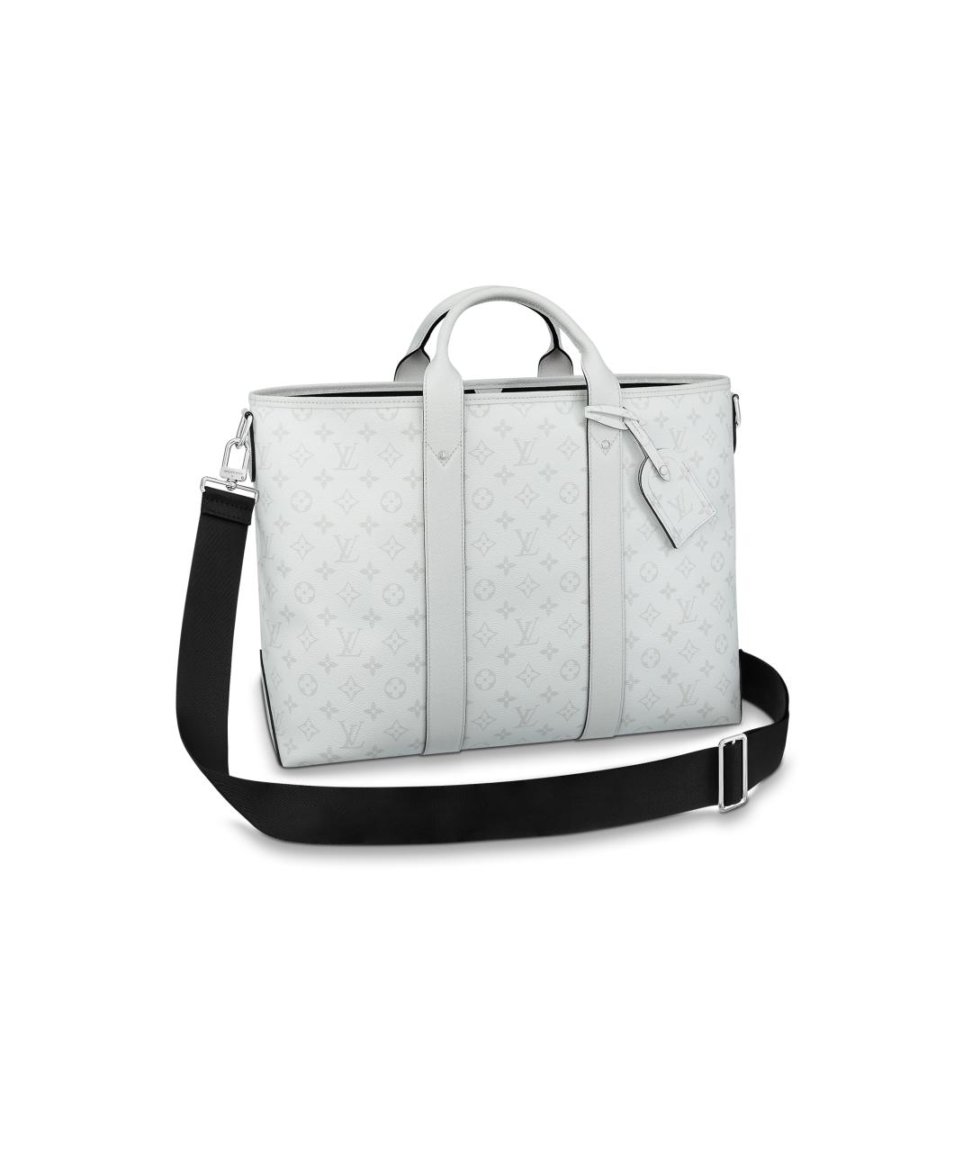 LOUIS VUITTON Белая кожаная сумка на плечо, фото 1