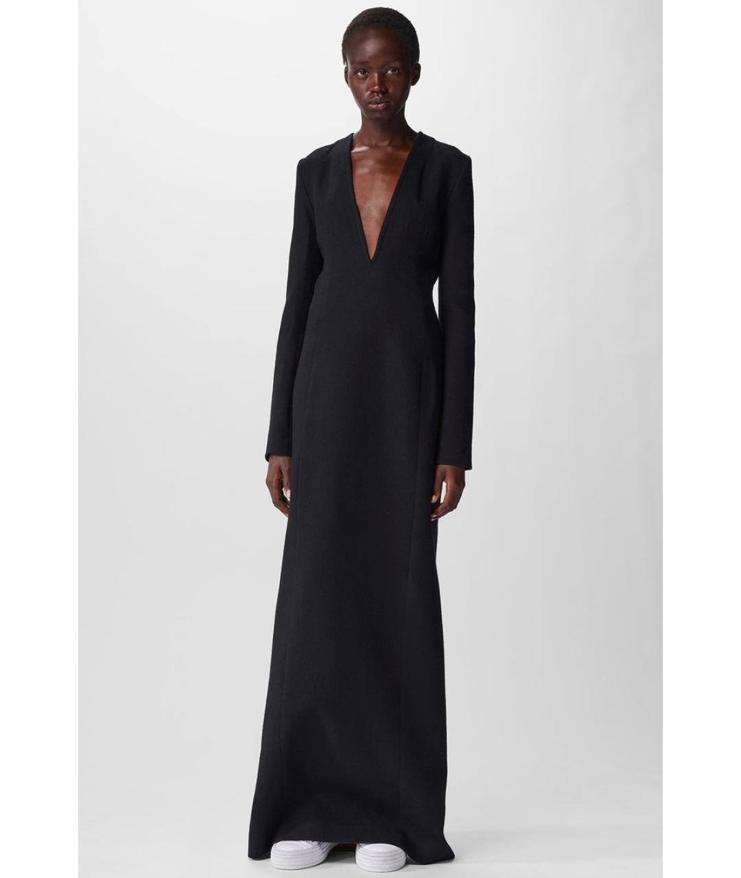 ANN DEMEULEMEESTER Черное платье, фото 2