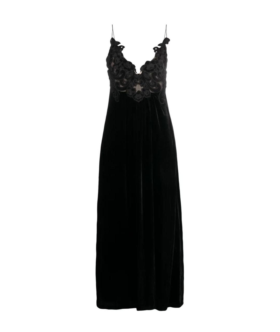 ZIMMERMANN Черное шелковое коктейльное платье, фото 1