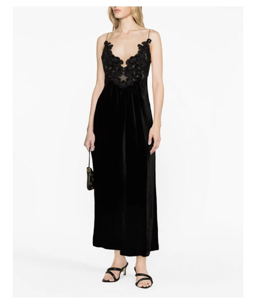 ZIMMERMANN Черное шелковое коктейльное платье, фото 2