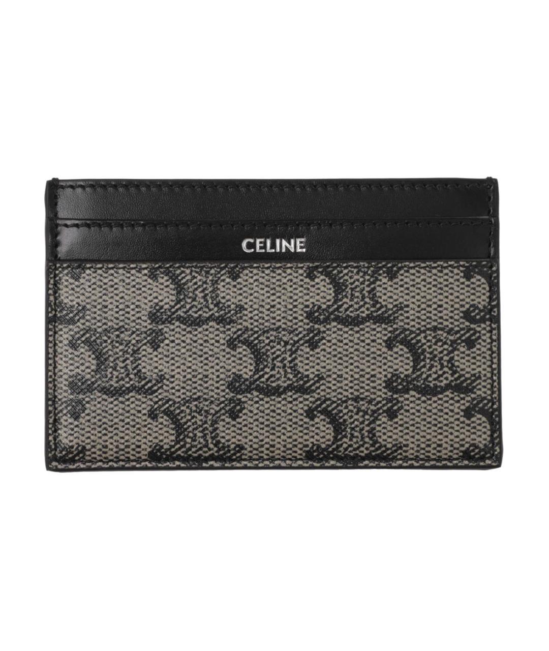 CELINE Черный кардхолдер, фото 1