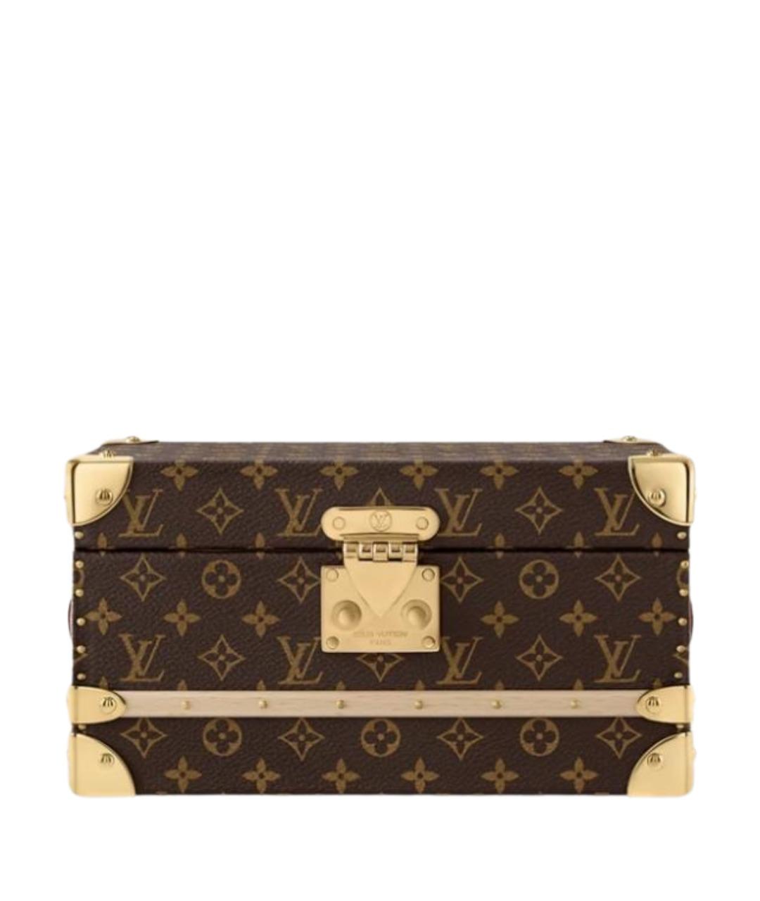 LOUIS VUITTON Коричневый чемодан, фото 1