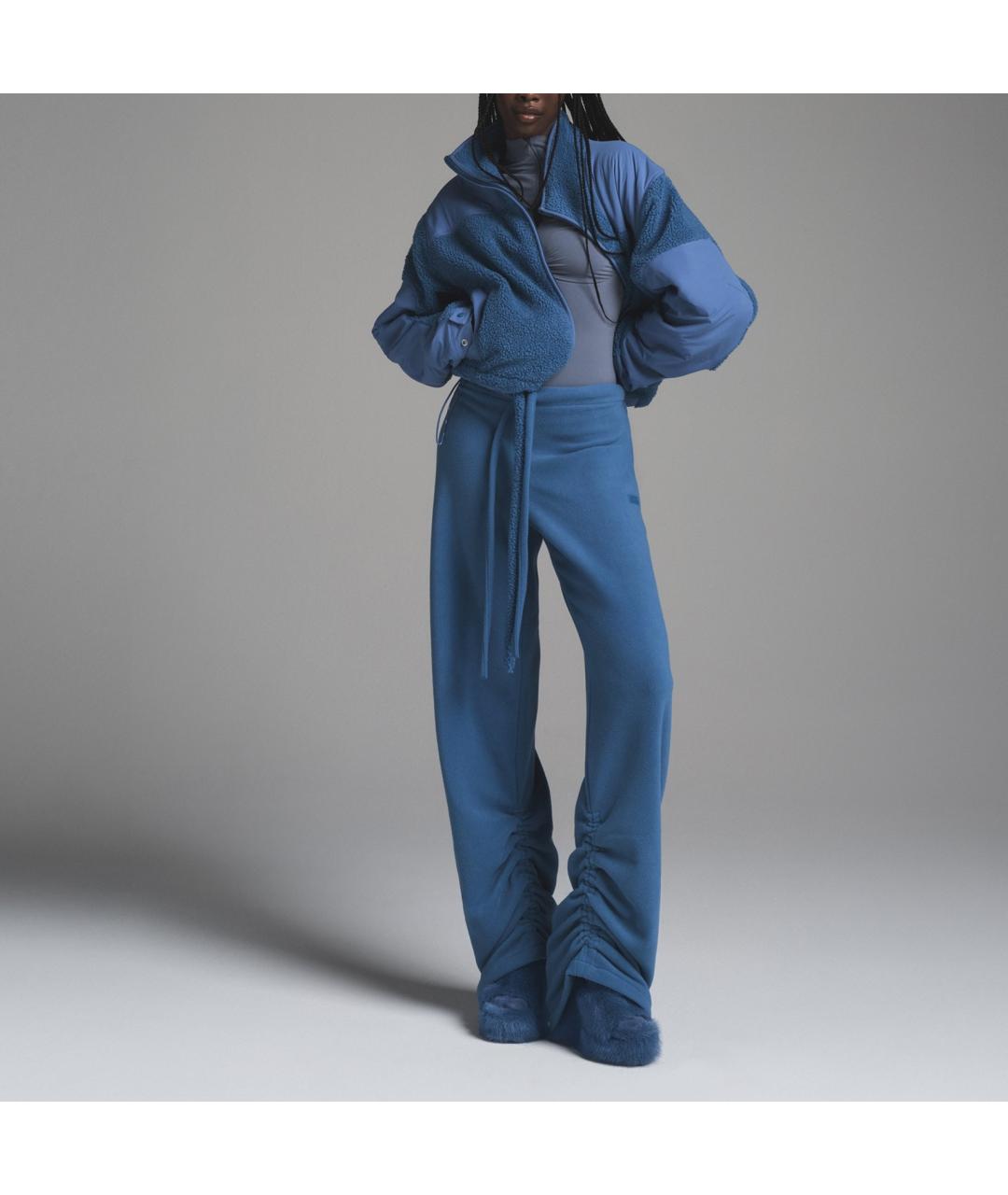 SKIMS Синие прямые брюки, фото 3