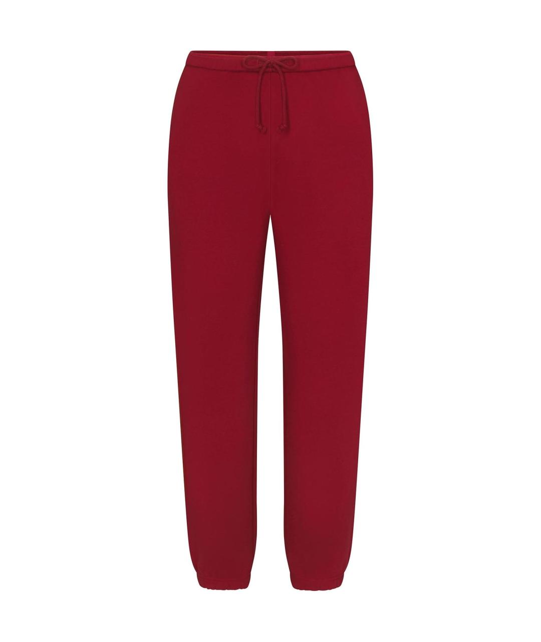 SKIMS Красные хлопковые спортивные брюки и шорты, фото 1