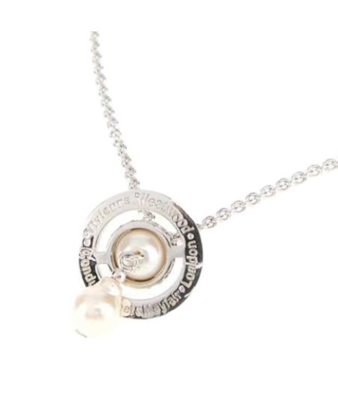 VIVIENNE WESTWOOD Серебряное латунное колье, фото 2