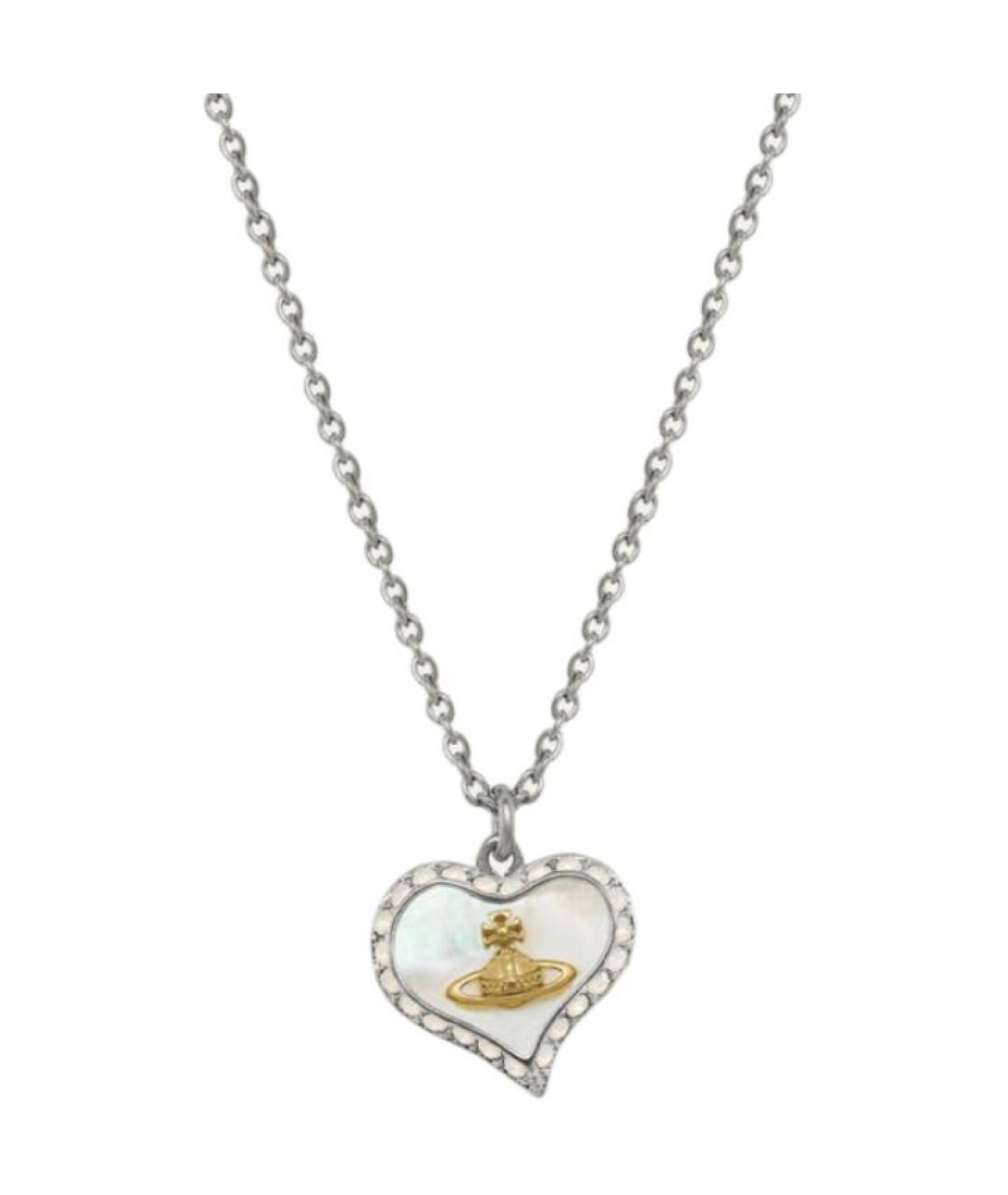 VIVIENNE WESTWOOD Серебряная латунная цепочка, фото 1