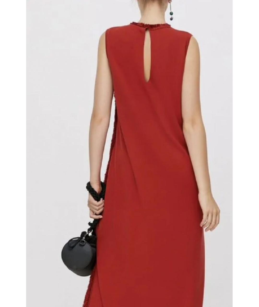 MAX MARA Красное повседневное платье, фото 8