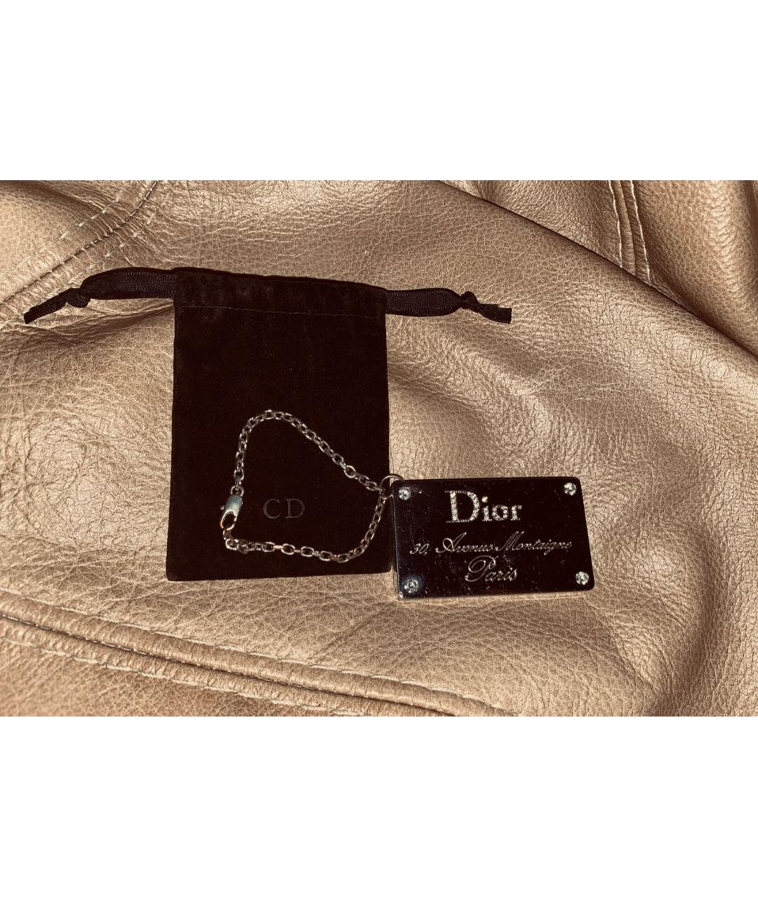 CHRISTIAN DIOR Серебрянный брелок, фото 3