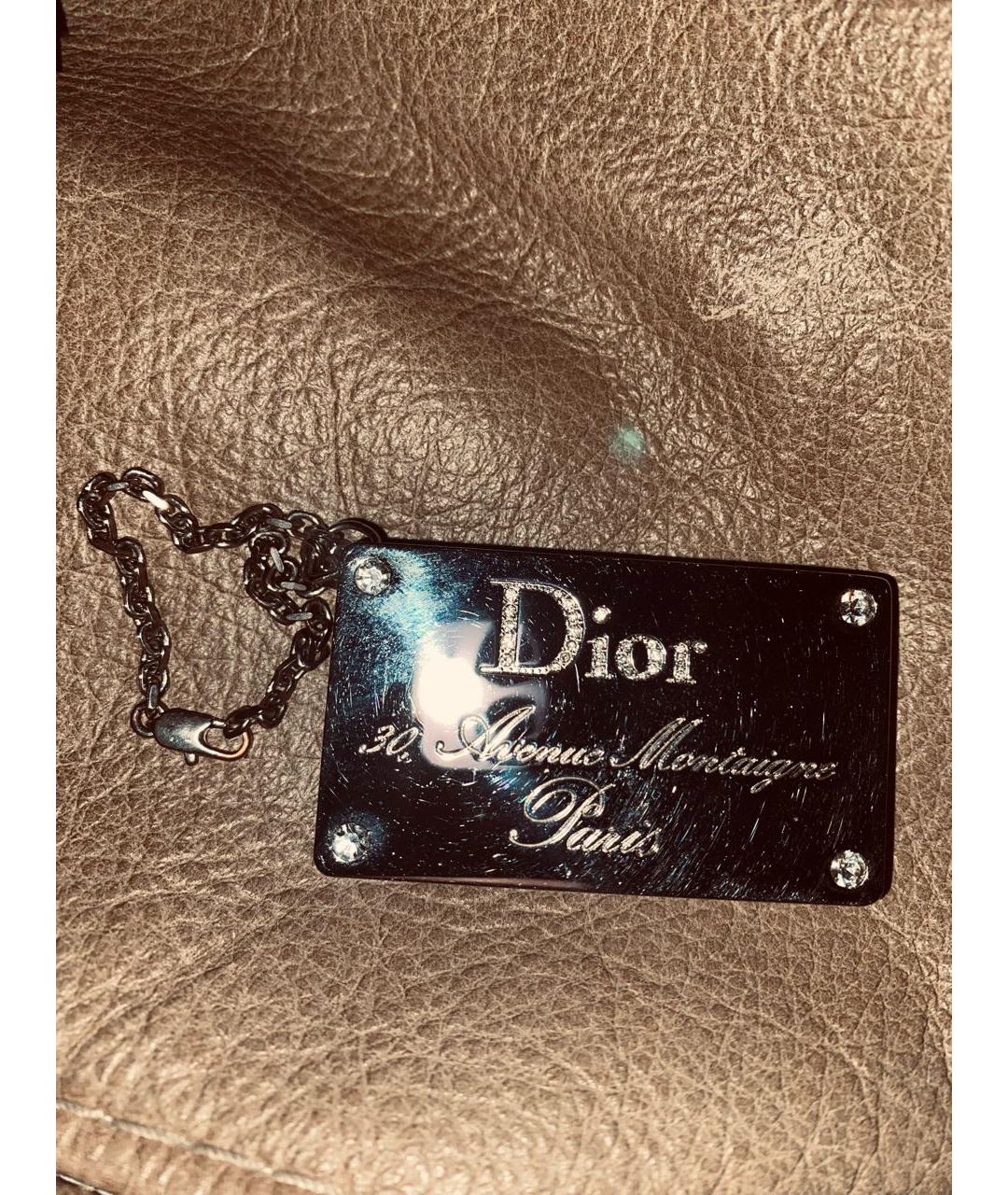 CHRISTIAN DIOR Серебрянный брелок, фото 9