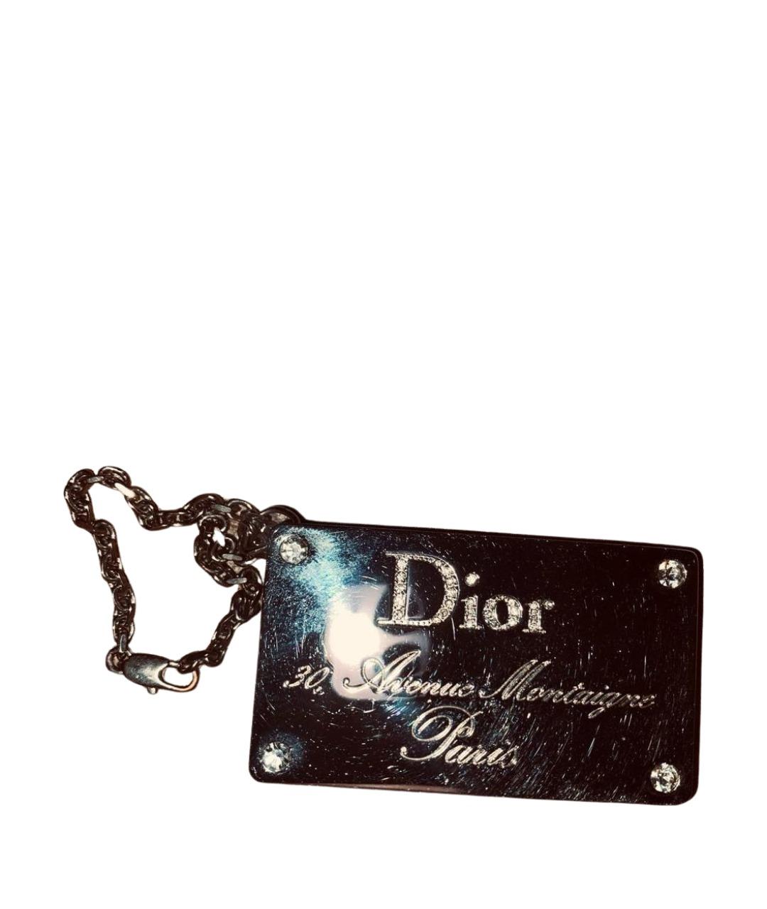 CHRISTIAN DIOR Серебрянный брелок, фото 1
