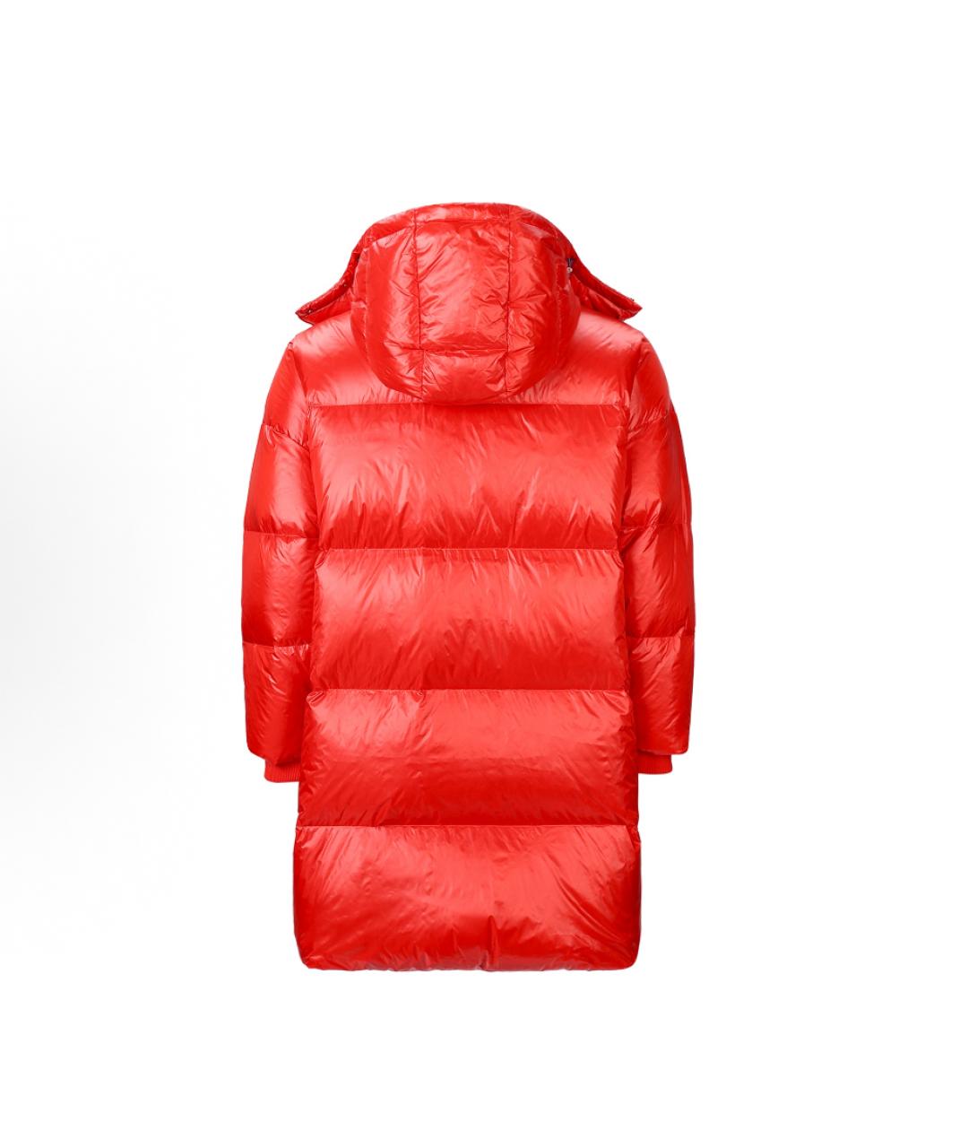 ADIDAS Коралловый полиэстеровый пуховик, фото 2