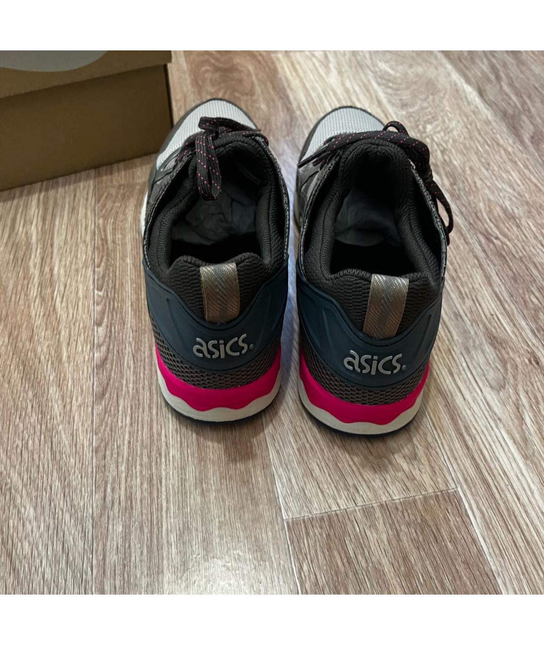 ASICS Мульти замшевые низкие кроссовки / кеды, фото 4