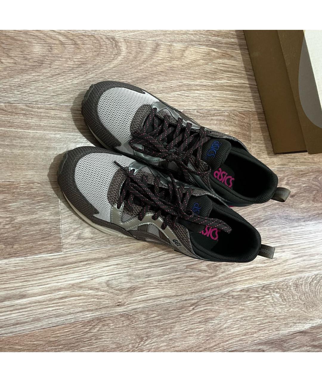 ASICS Мульти замшевые низкие кроссовки / кеды, фото 3
