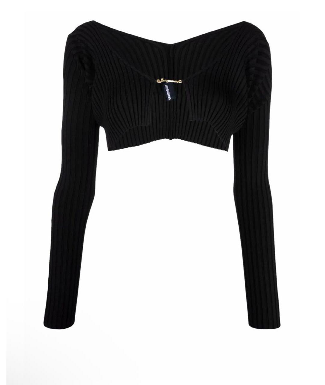 JACQUEMUS Черная футболка, фото 1