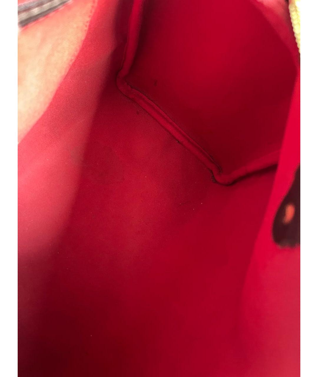 LOUIS VUITTON Коричневая сумка с короткими ручками, фото 5