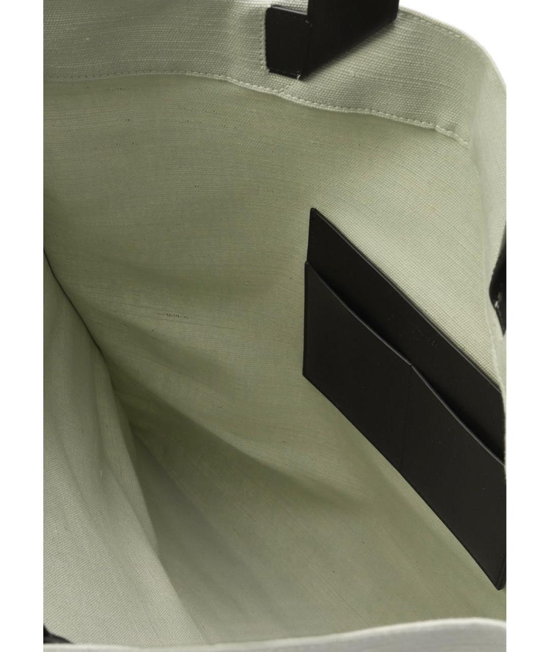 JIL SANDER Голубая сумка тоут, фото 3