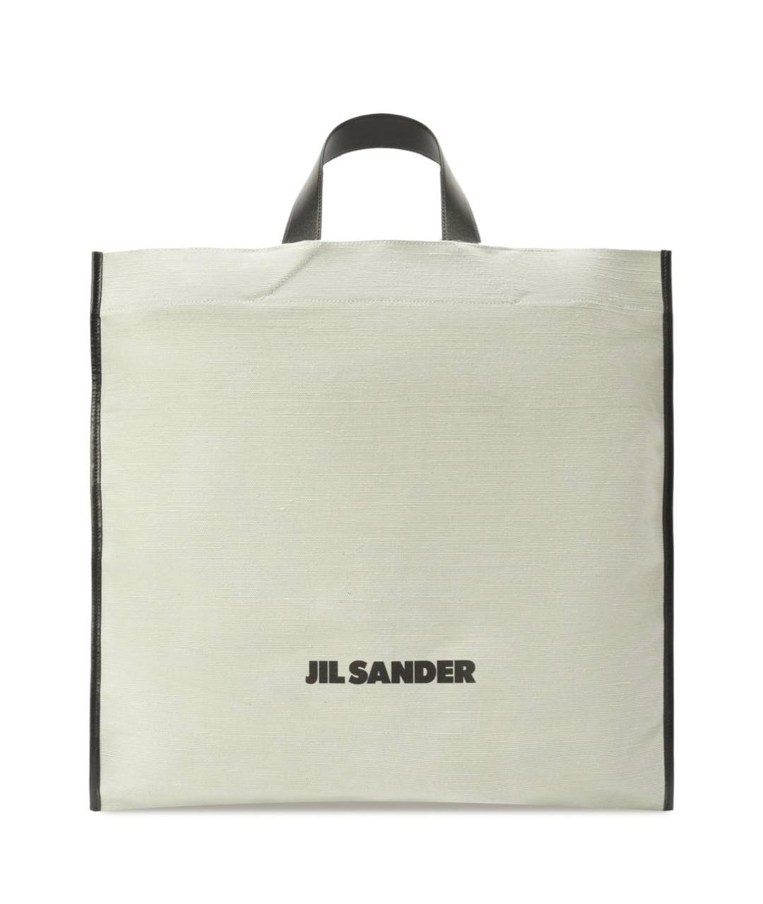 JIL SANDER Голубая сумка тоут, фото 1