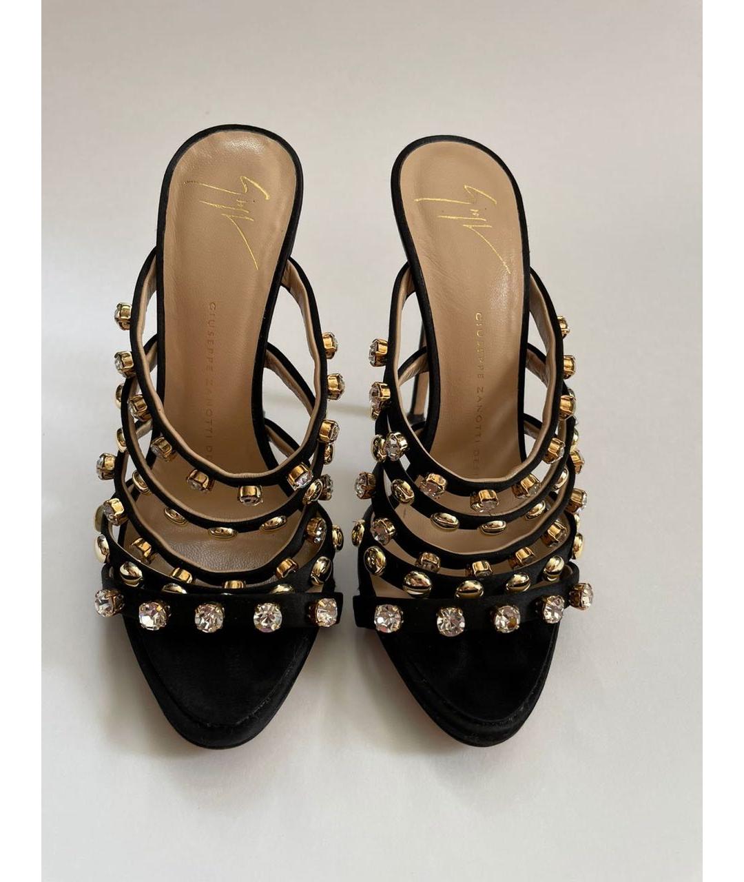 GIUSEPPE ZANOTTI DESIGN Черные мюли, фото 3