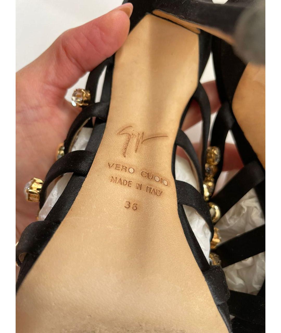 GIUSEPPE ZANOTTI DESIGN Черные мюли, фото 8