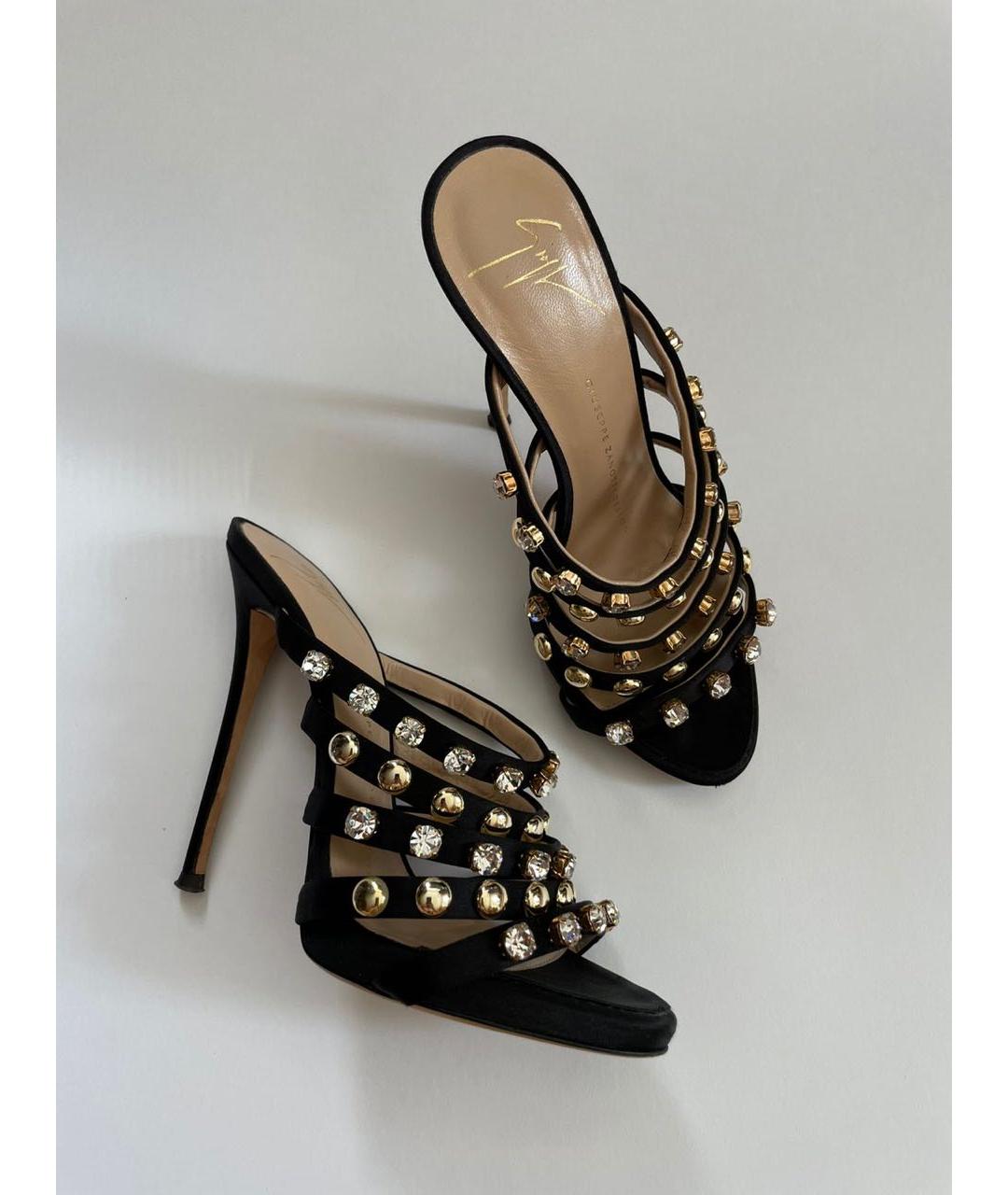 GIUSEPPE ZANOTTI DESIGN Черные мюли, фото 9