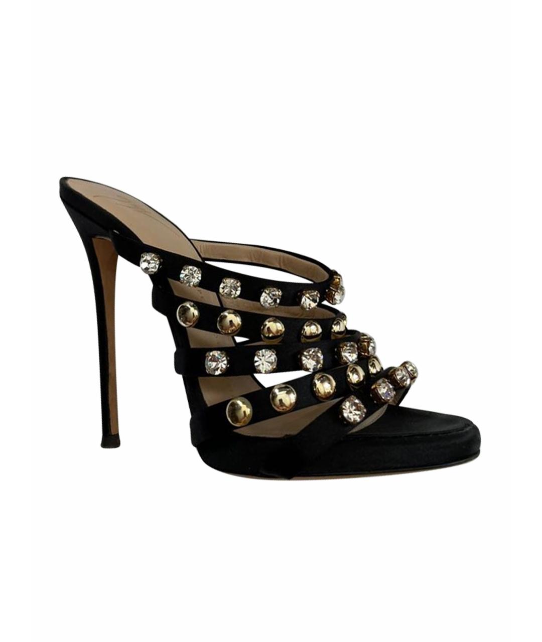 GIUSEPPE ZANOTTI DESIGN Черные мюли, фото 1