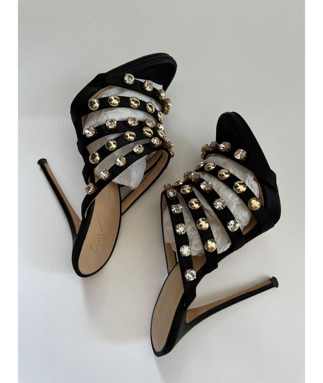 GIUSEPPE ZANOTTI DESIGN Черные мюли, фото 6