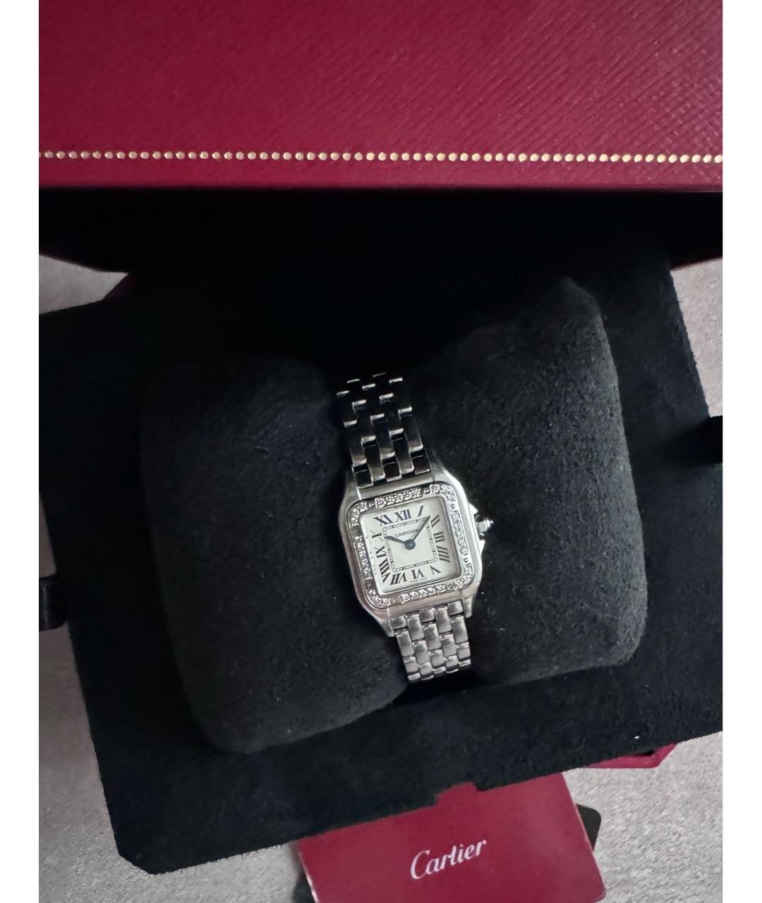 CARTIER Серебряные металлические часы, фото 2