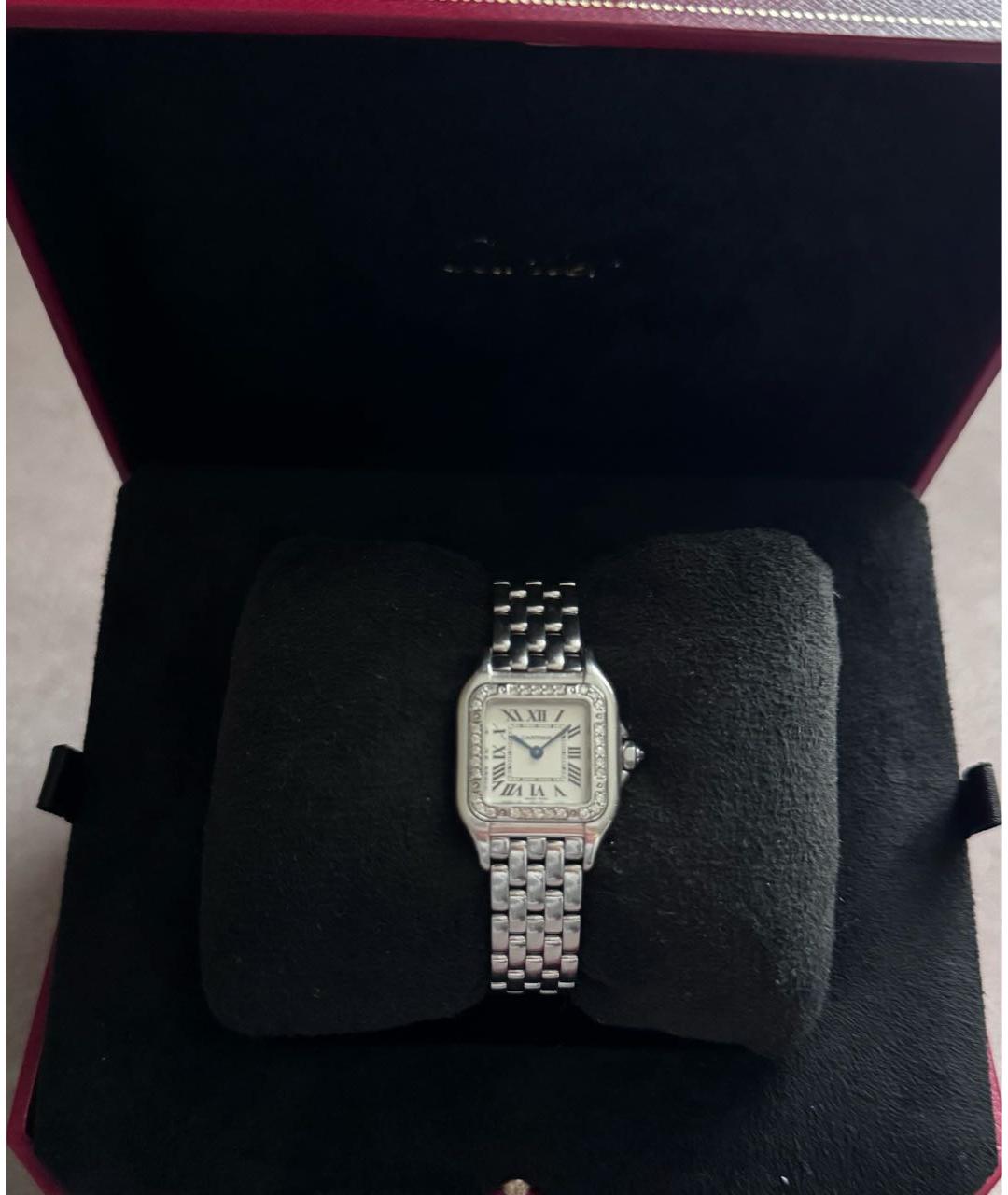 CARTIER Серебряные металлические часы, фото 5