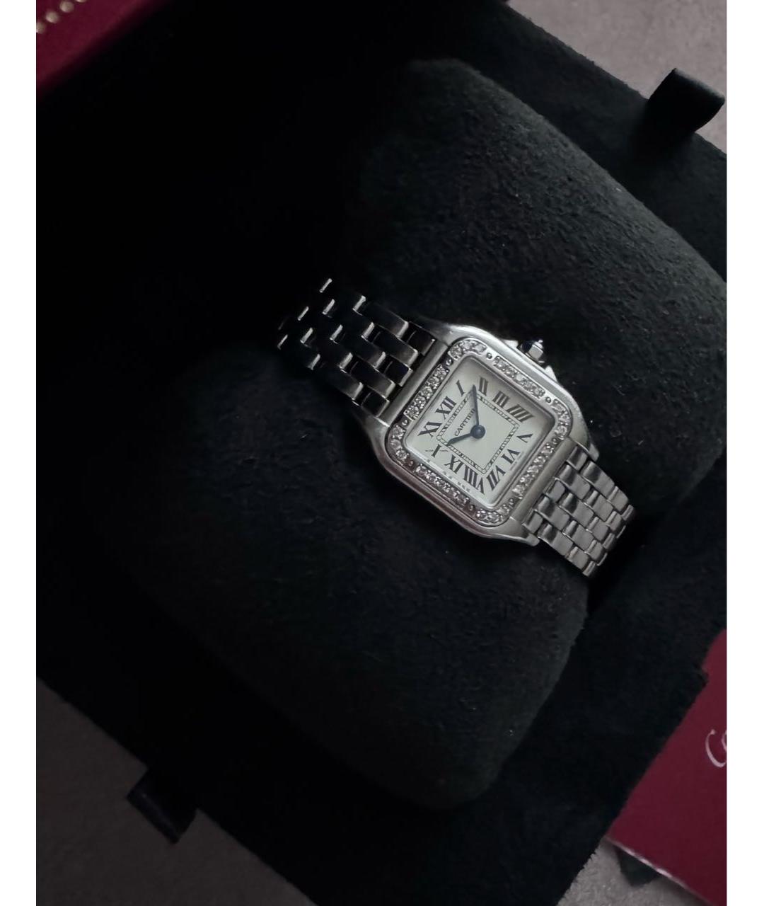CARTIER Серебряные металлические часы, фото 3