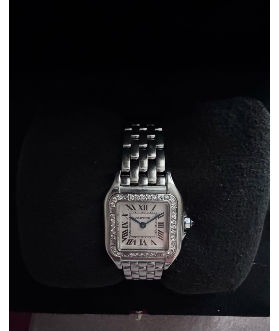 CARTIER Серебряные металлические часы, фото 7