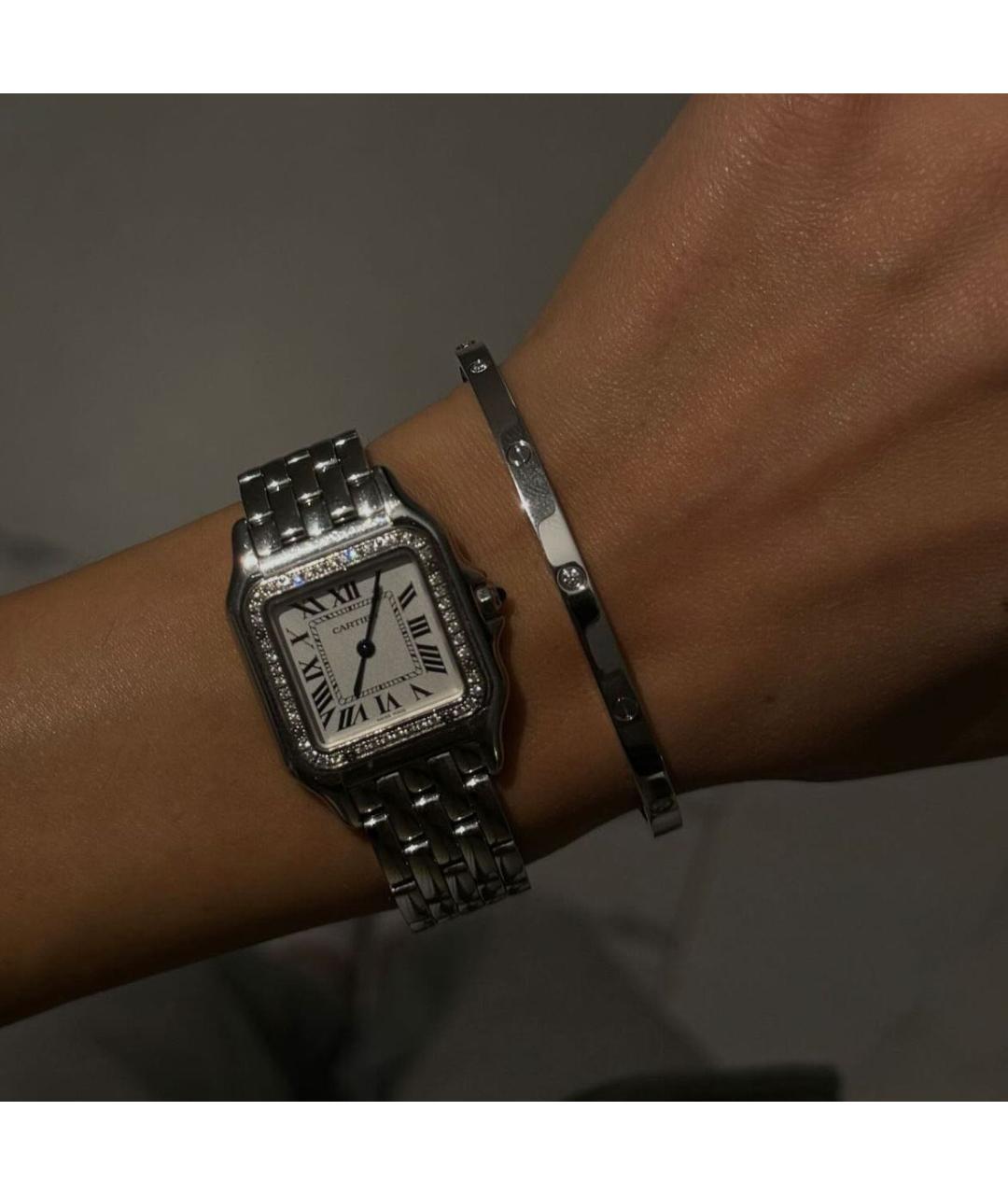 CARTIER Серебряные металлические часы, фото 8