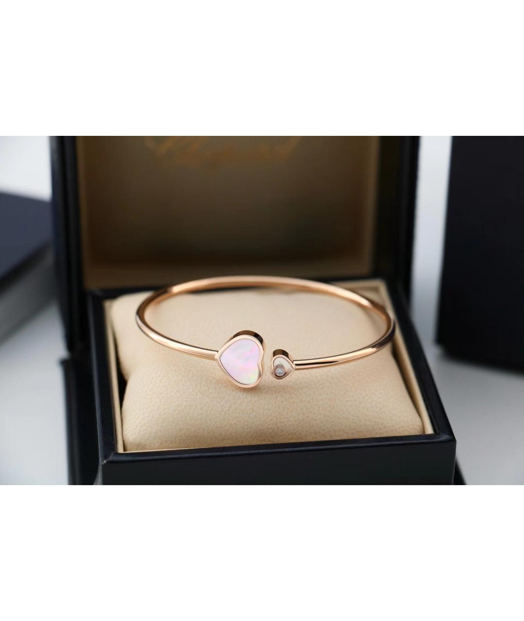 CHOPARD Белый браслет из розового золота, фото 5
