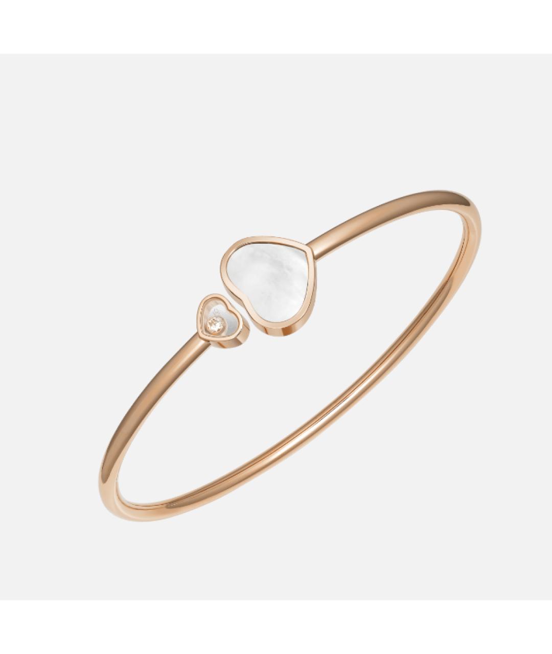 CHOPARD Белый браслет из розового золота, фото 7