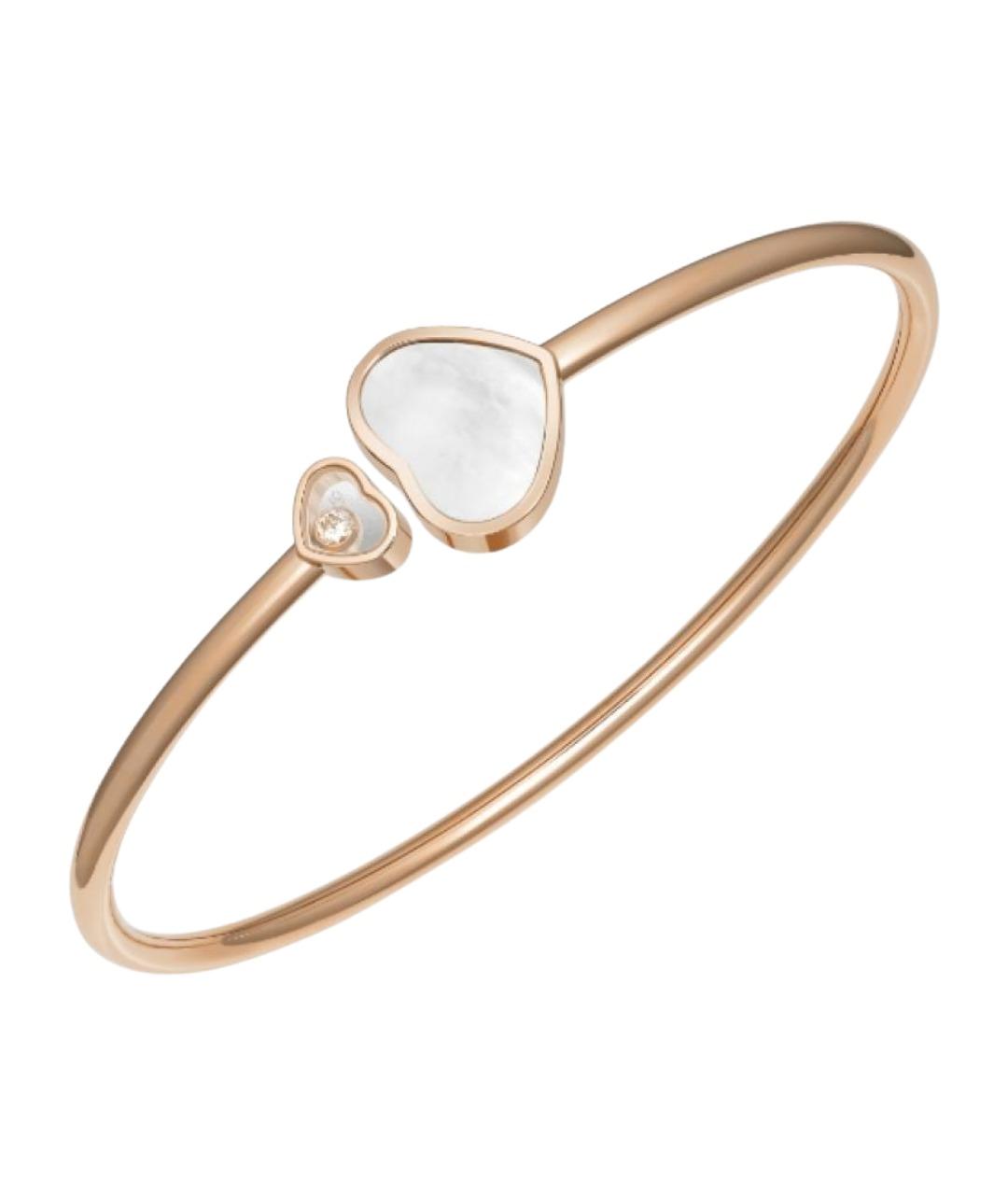 CHOPARD Белый браслет из розового золота, фото 1