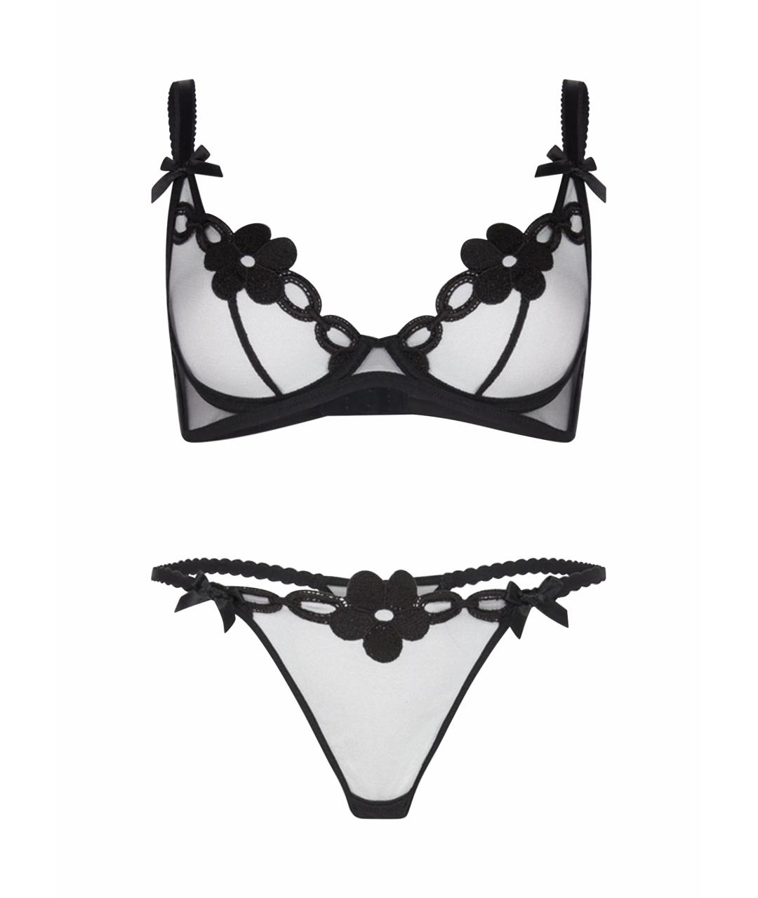 AGENT PROVOCATEUR Черный комплекты, фото 1