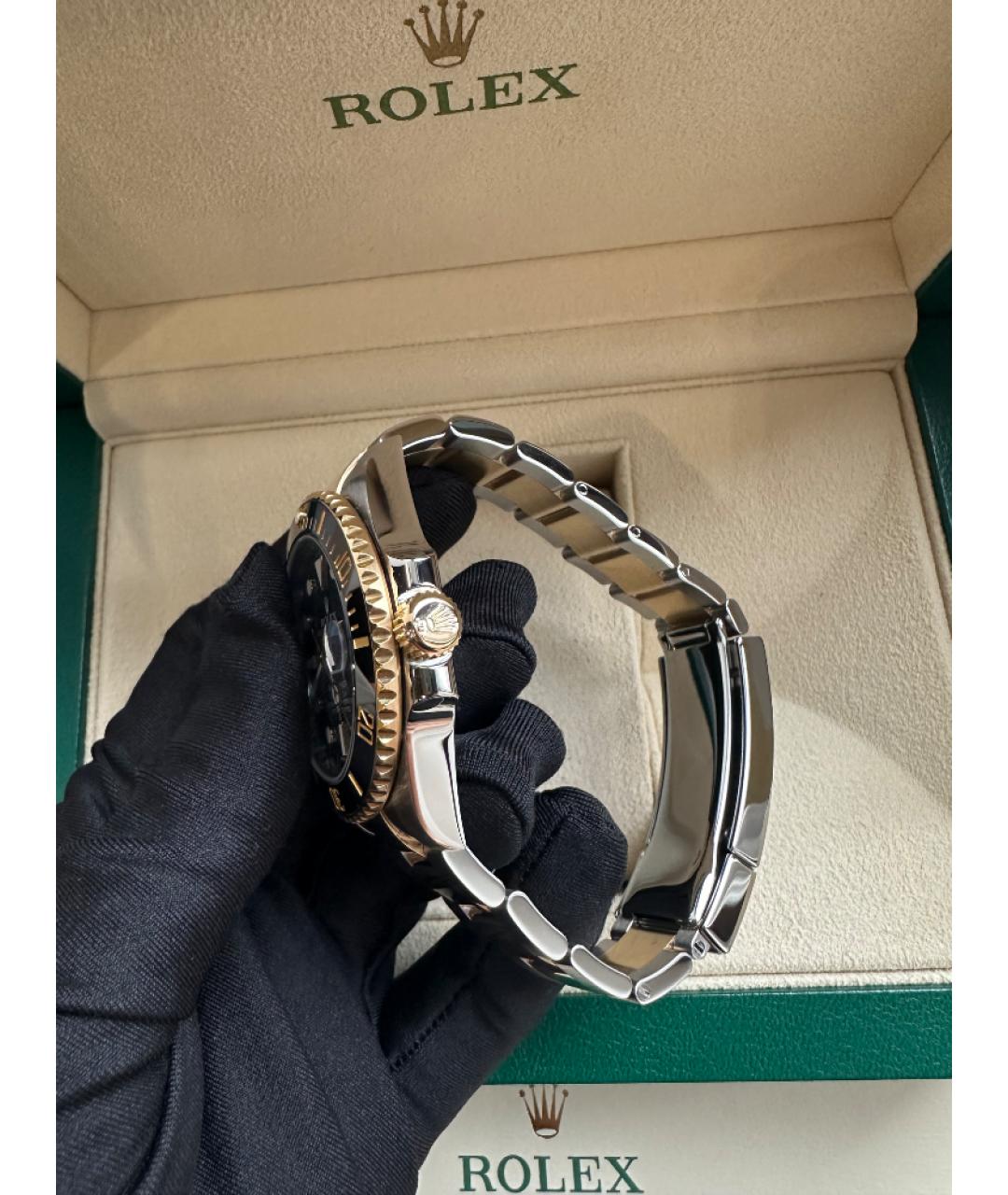 ROLEX Черные часы, фото 3
