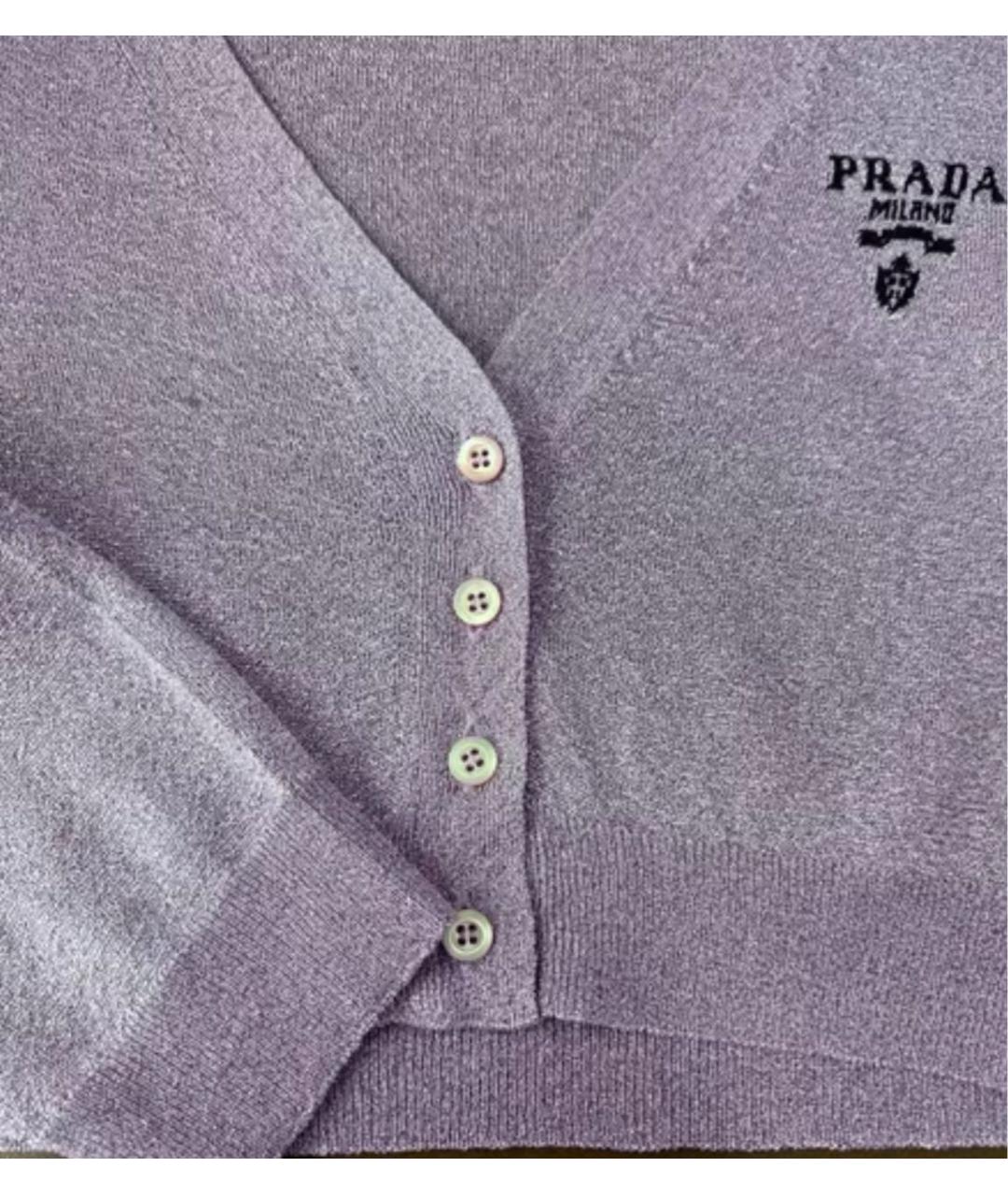 PRADA Фиолетовая футболка, фото 4