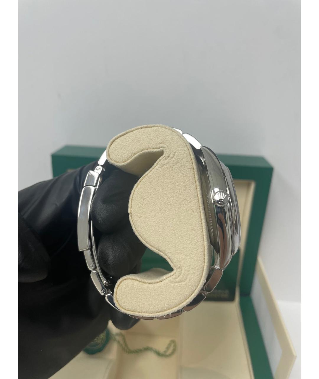 ROLEX Голубые часы, фото 4