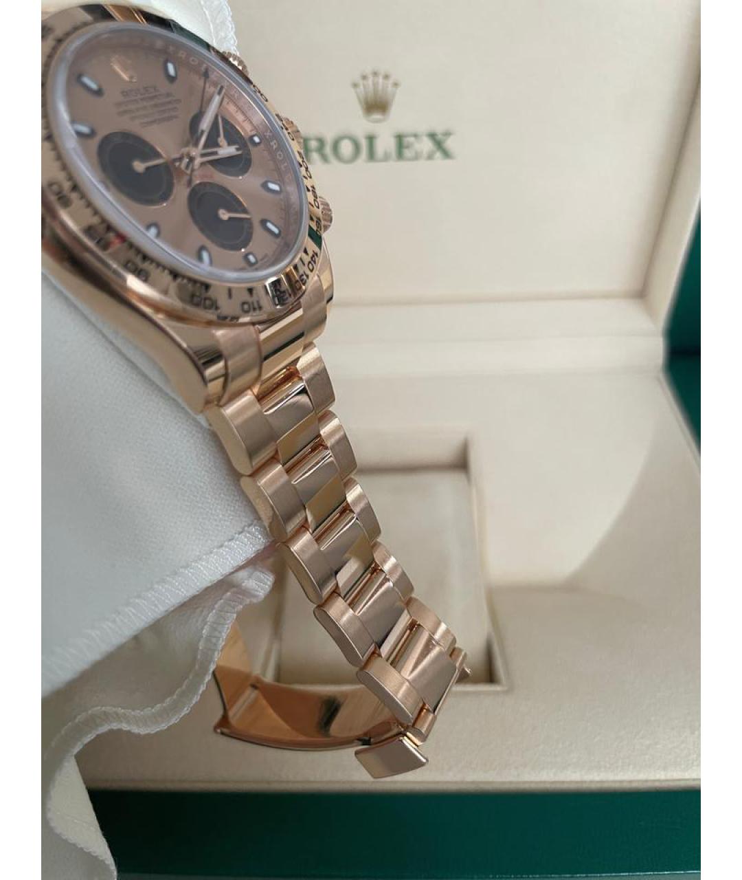 ROLEX Золотые часы из розового золота, фото 6