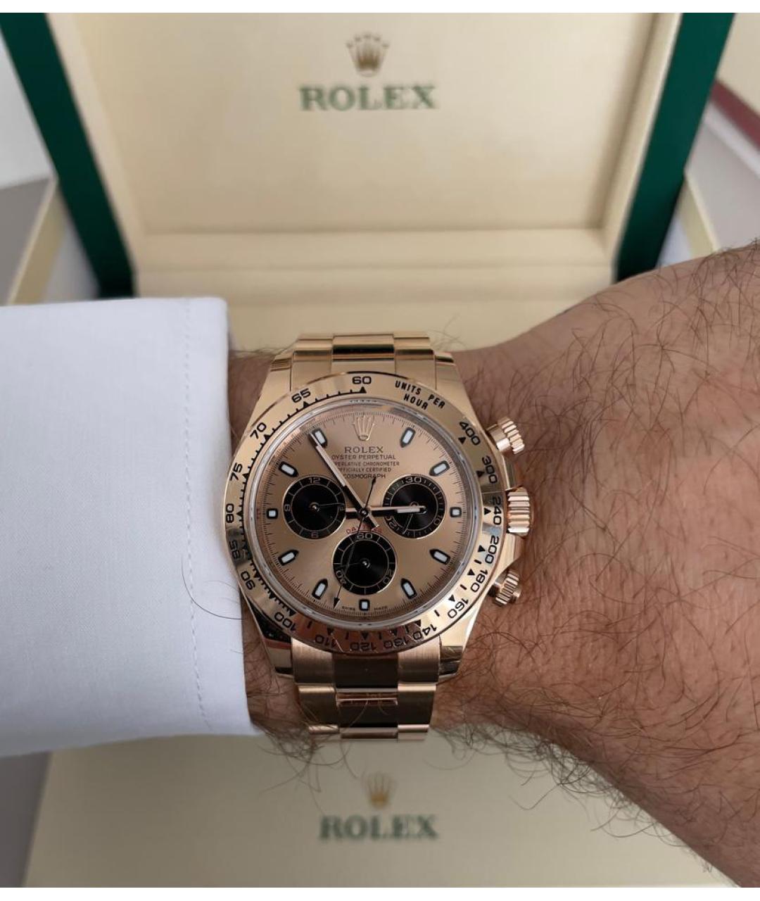 ROLEX Золотые часы из розового золота, фото 2