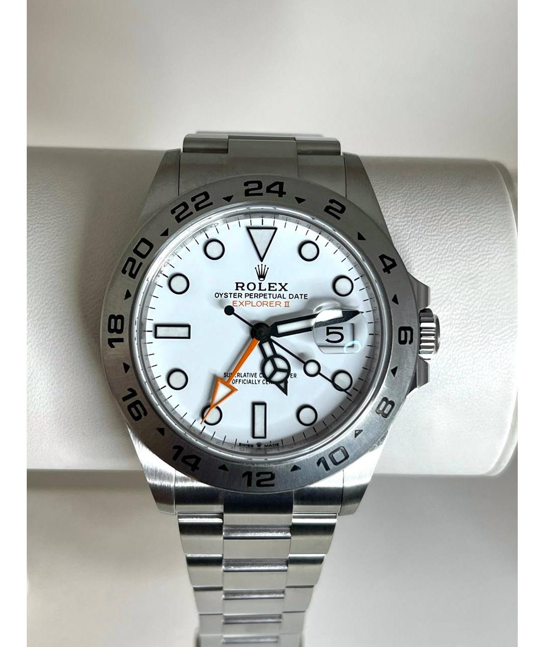 ROLEX Белые часы, фото 2