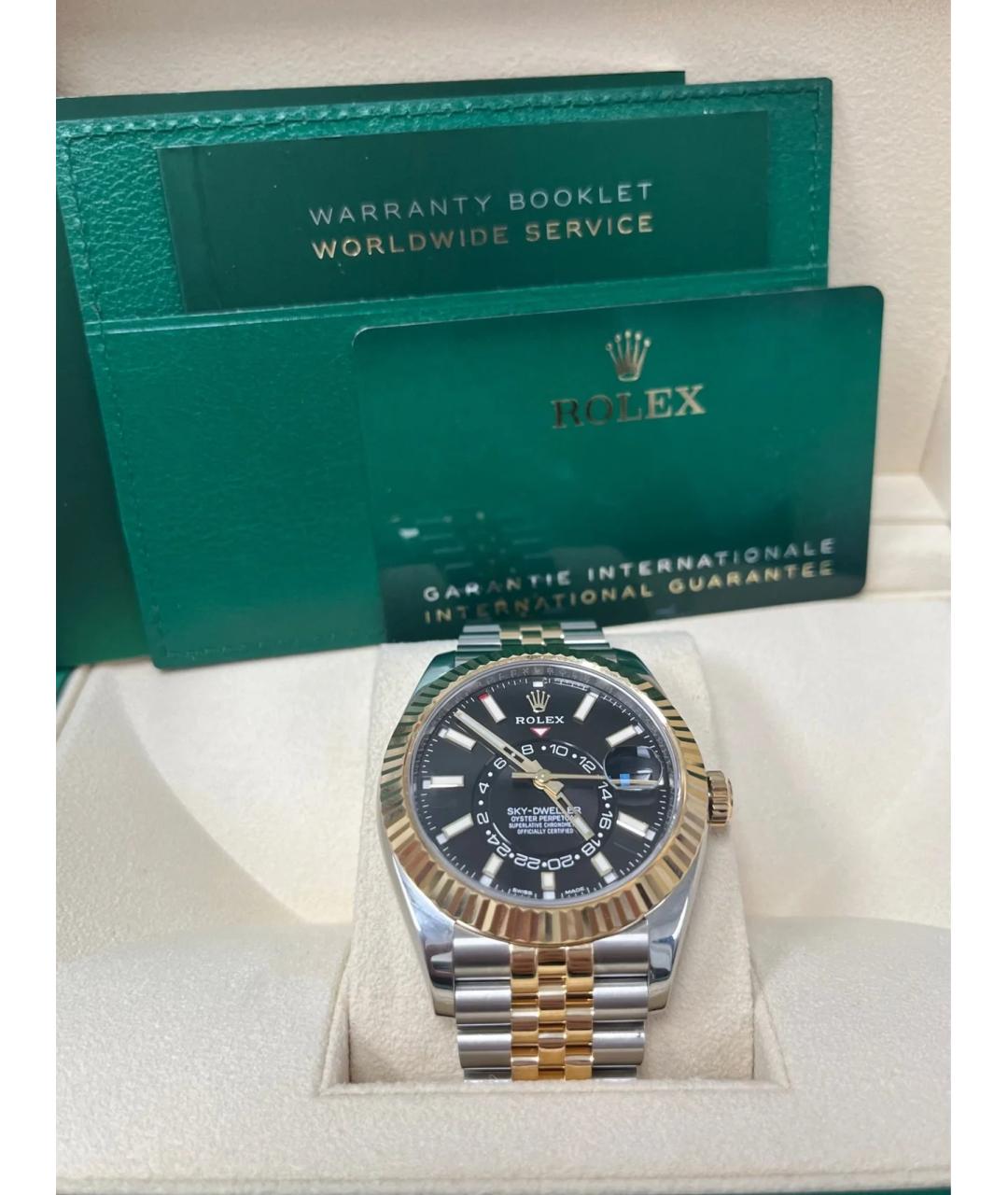 ROLEX Черные часы, фото 2