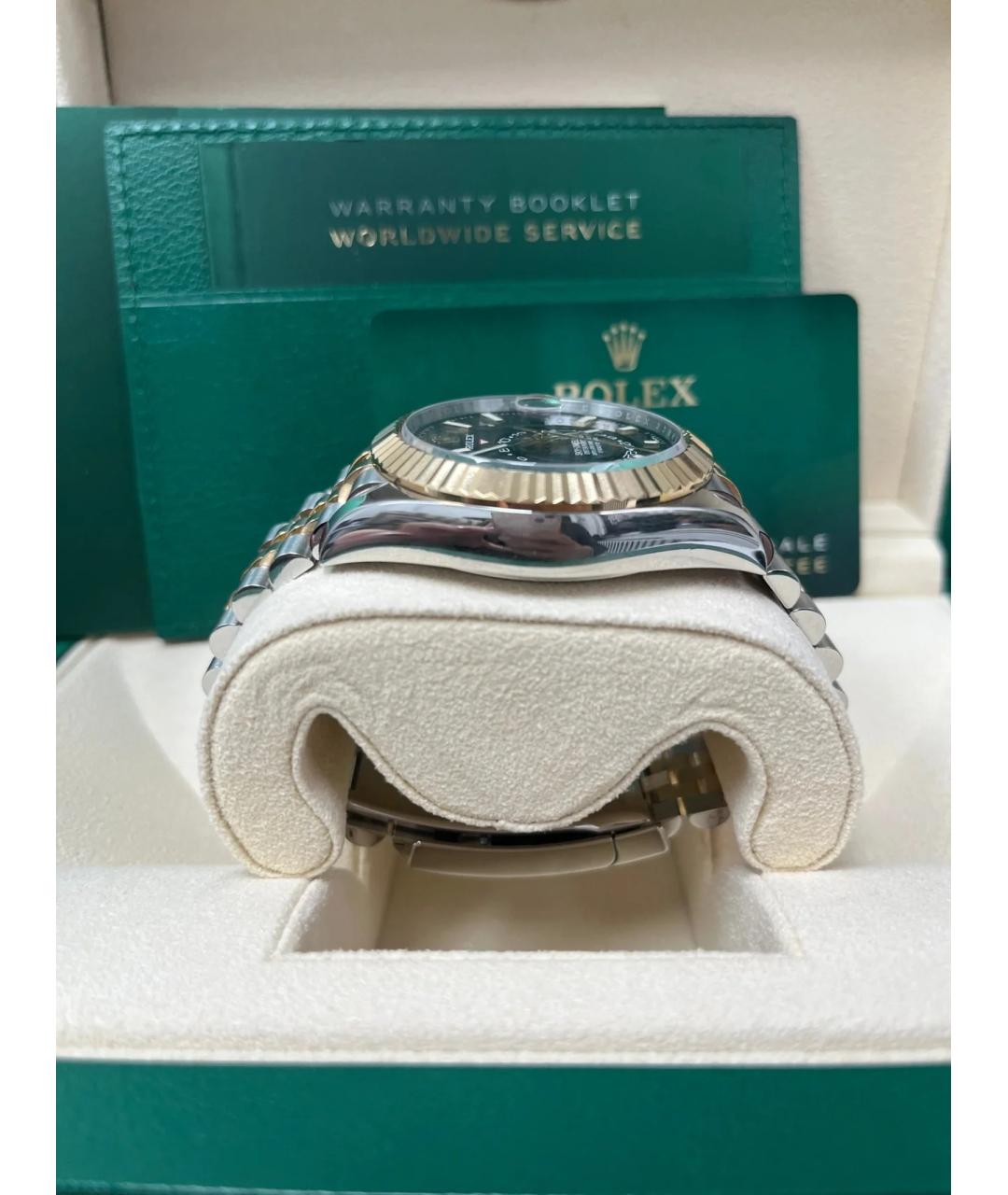 ROLEX Черные часы, фото 4