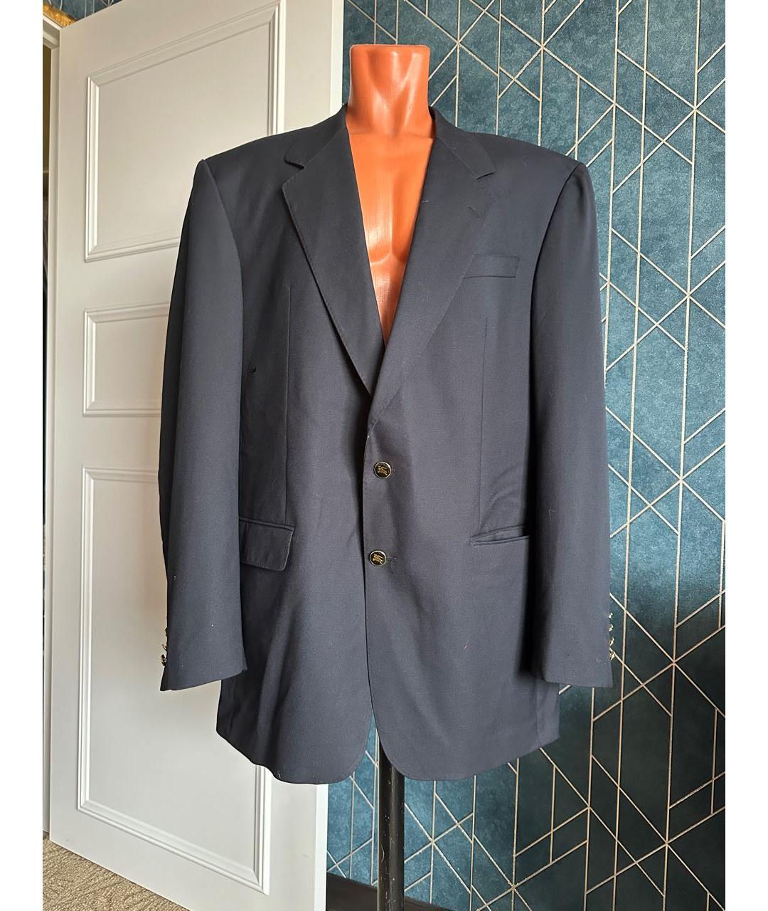 BURBERRY Черный классический костюм, фото 9